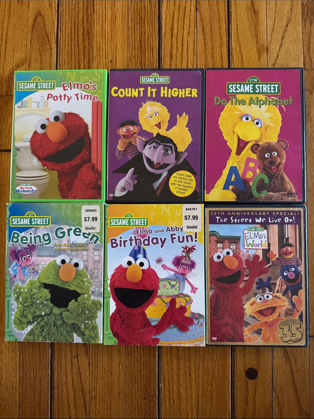 Sesame Street DVDs